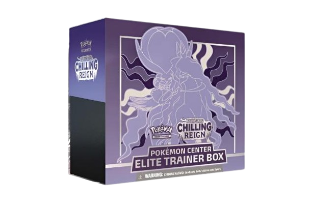 Chilling Reign Pokemon Center Elite Trainer Box [Shadow Rider Calyrex] (Exclusive) 
