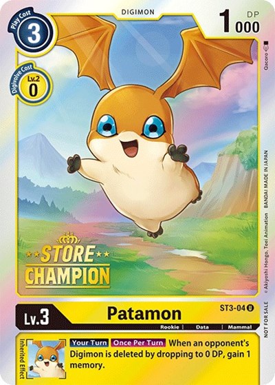 digimon yellow starter deck card list English TCG ST-3 Heaven's Yellow Memory Boost! (Starter Deck