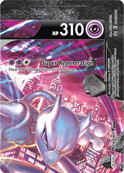 Mewtwo V SWSH160 — Sword & Shield Promo