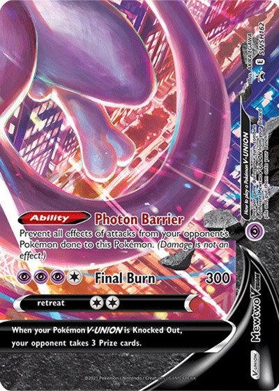 Mewtwo V SWSH162 — Sword & Shield Promo