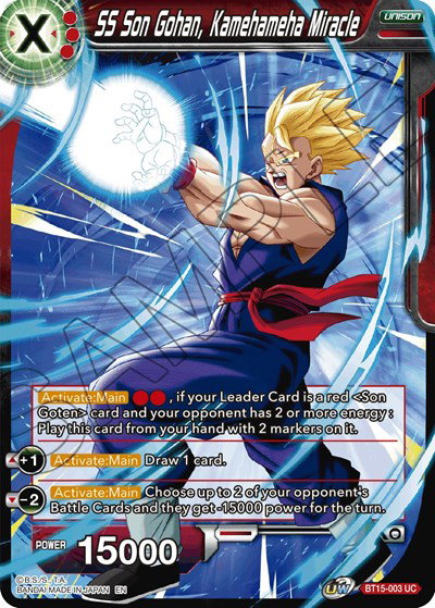 dragon ball super card game saiyan showdown 2021 DRAGON BALL SUPER 5 SAIYAN SHOWDOWN GOKU, SDFT ASSISTANCE #BT15-0 – 7  Bucks a Pop main image 0