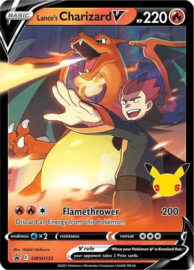 Lances Charizard V SWSH133-Promo