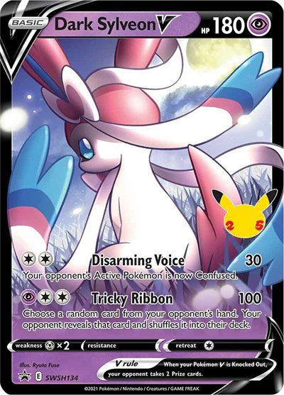 Dark Sylveon V (PSA 9)