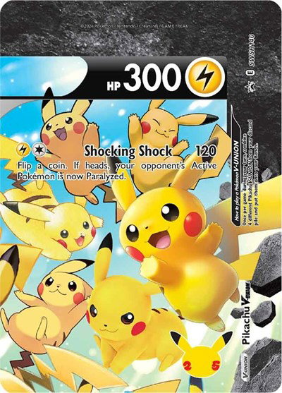Pikachu V SWSH140 — Sword & Shield Promo