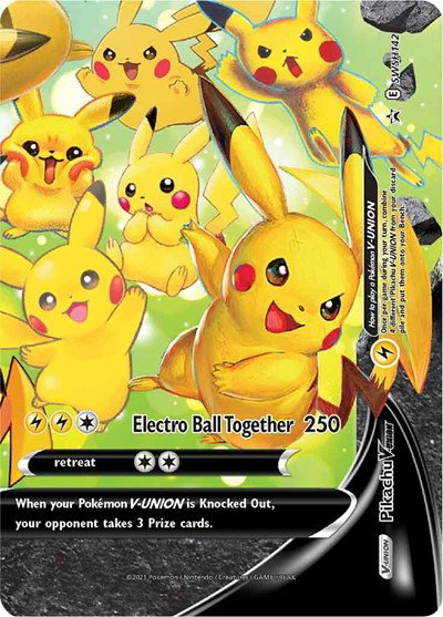 Pikachu V SWSH142 — Sword & Shield Promo