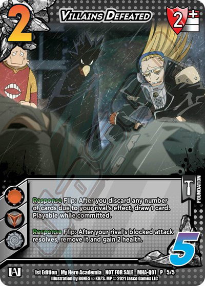 UniVersus: My Hero Academia - UniVersus Card List and Prices