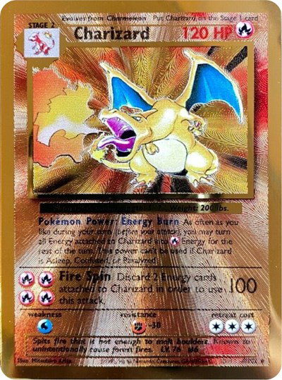Charizard (Celebrations Metal Card) 