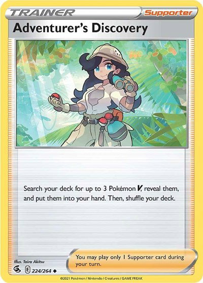 Adventurer's Discovery 224/264 — Fusion Strike