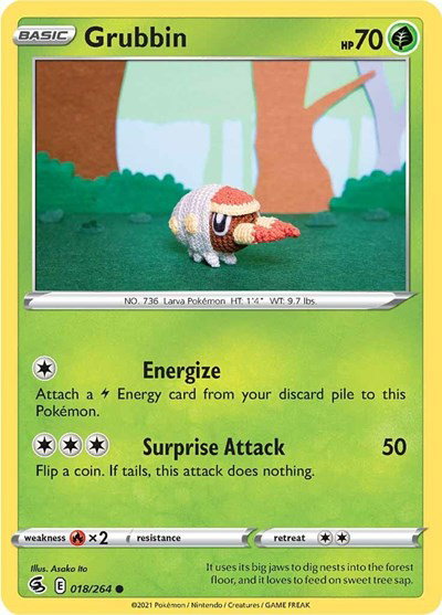 Grubbin 018/264 — Fusion Strike