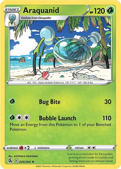 Araquanid 020/264 — Fusion Strike