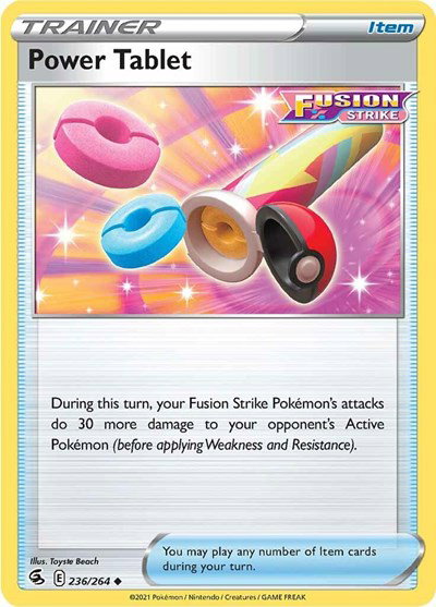 Power Tablet 236/264 — Fusion Strike
