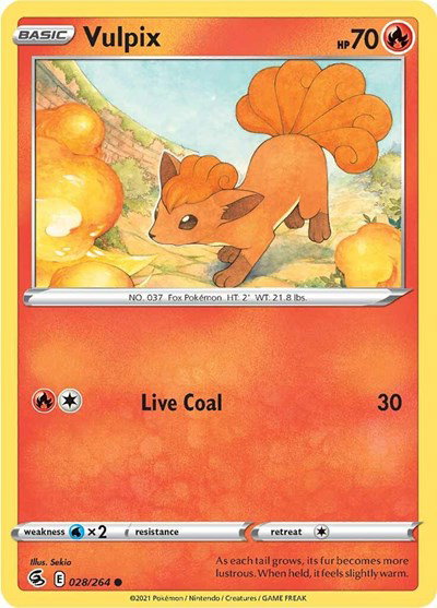 Vulpix (28) 028/264 — Fusion Strike