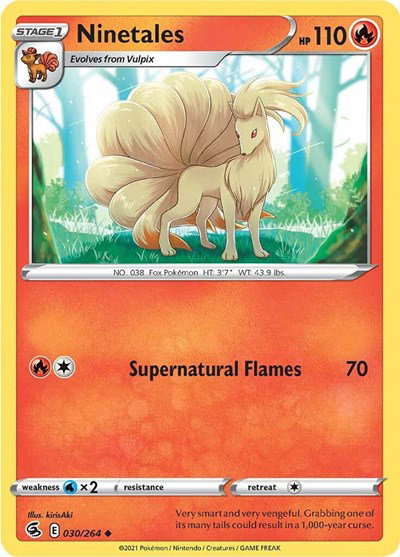 Ninetales (30) 030/264 — Fusion Strike