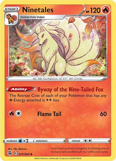 Ninetales (31) 031/264 — Fusion Strike