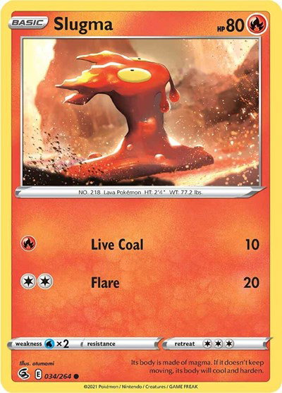 Slugma 034/264 — Fusion Strike