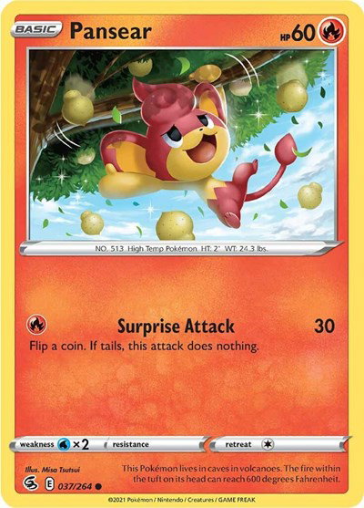 Pansear 037/264 — Fusion Strike