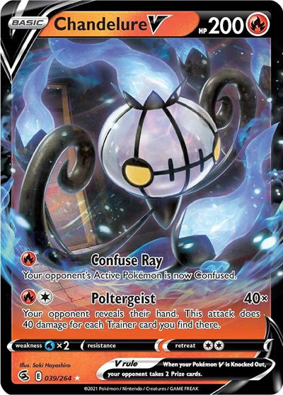 Chandelure V 039/264 — Fusion Strike