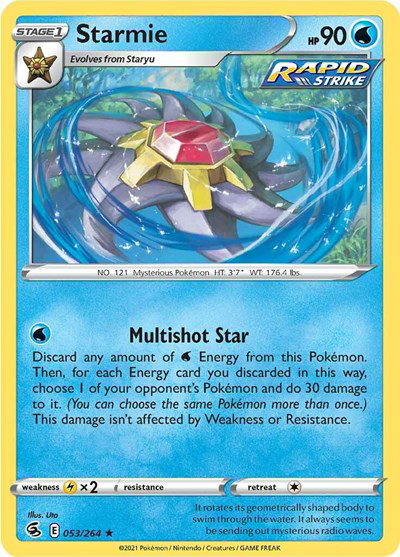 Starmie 053/264 — Fusion Strike