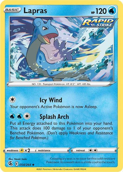 Lapras 054/264 — Fusion Strike