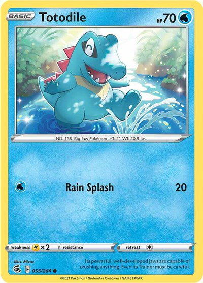 Totodile 055/264 — Fusion Strike