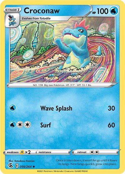 Croconaw 056/264 — Fusion Strike