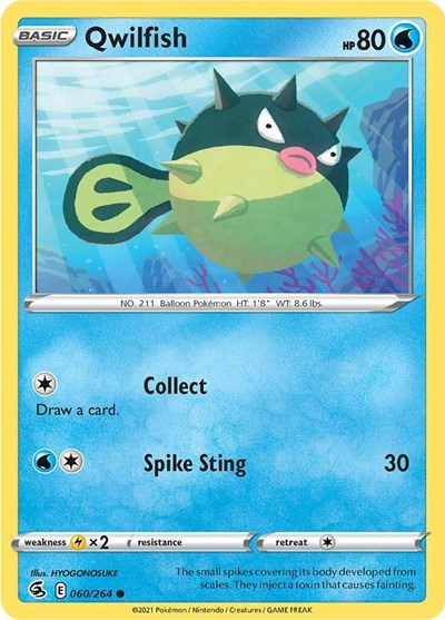 Qwilfish 060/264 — Fusion Strike