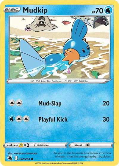 Mudkip 062/264 — Fusion Strike