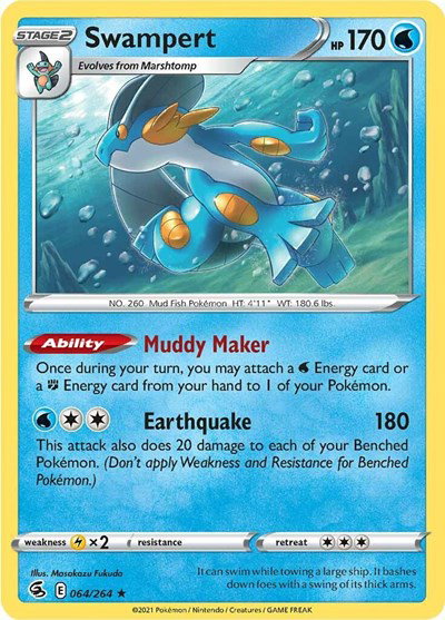 Swampert 064/264 — Fusion Strike