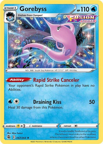 Gorebyss 067/264 — Fusion Strike