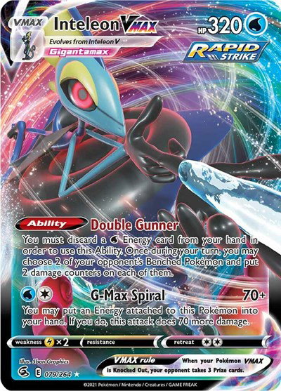 Inteleon VMAX 079/264 — Fusion Strike