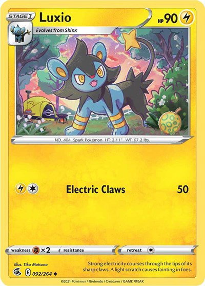 Luxio 092/264 — Fusion Strike