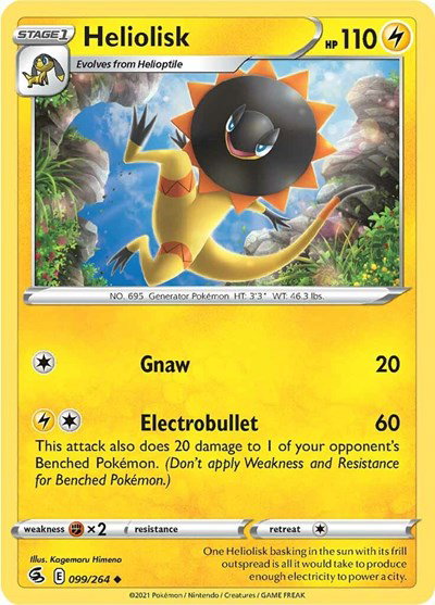 Heliolisk 099/264 — Fusion Strike