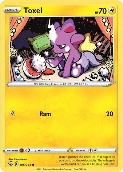 Toxel (105) 105/264 — Fusion Strike