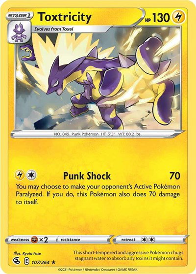 Toxtricity (107) 107/264 — Fusion Strike