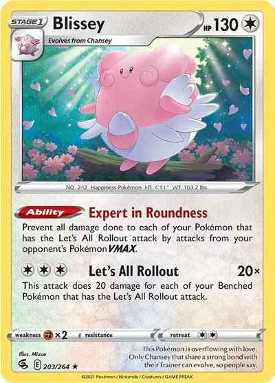 Blissey 203/264 — Fusion Strike