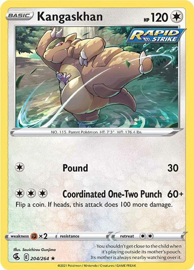 Kangaskhan 204/264 — Fusion Strike