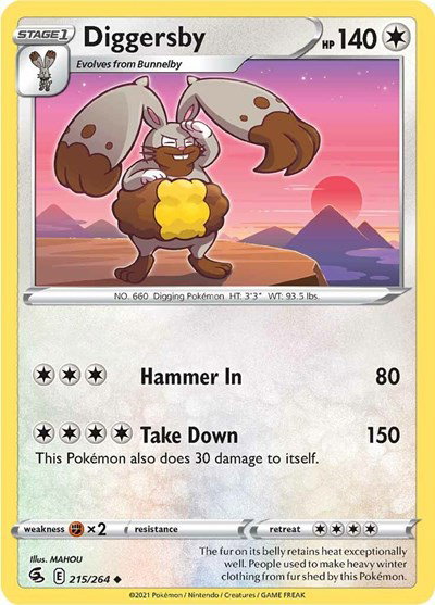 Diggersby 215/264 — Fusion Strike