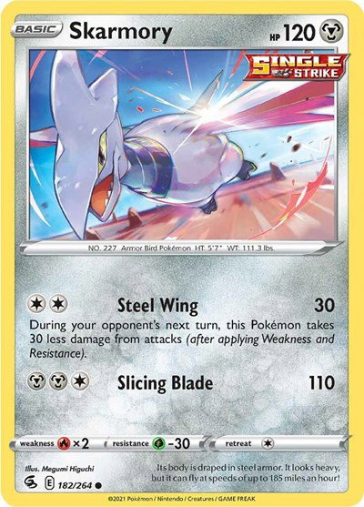 Skarmory 182/264 — Fusion Strike