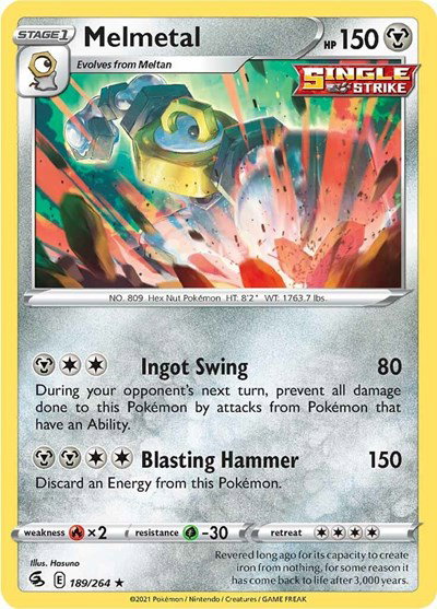Melmetal 189/264 — Fusion Strike