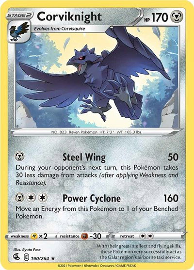 Corviknight 190/264 — Fusion Strike