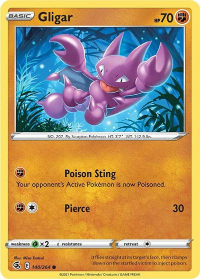 Gligar 140/264 — Fusion Strike