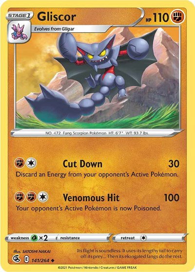 Gliscor 141/264 — Fusion Strike