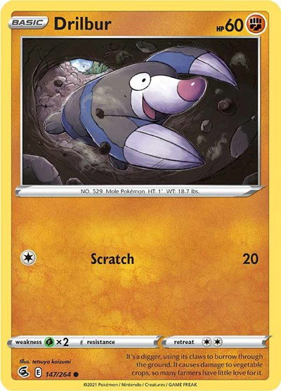 Drilbur 147/264 — Fusion Strike