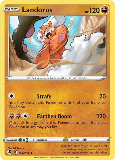 Landorus 148/264 — Fusion Strike