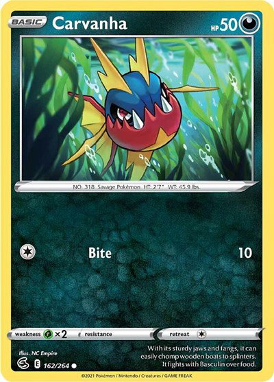 Carvanha 162/264 — Fusion Strike