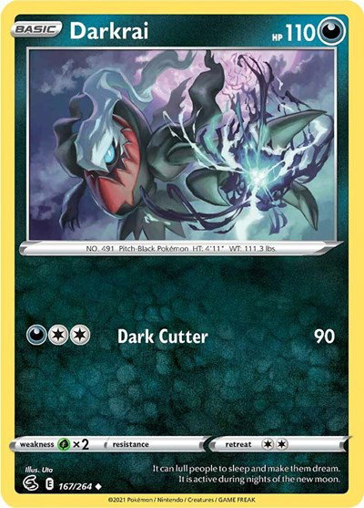 Darkrai 167/264 — Fusion Strike