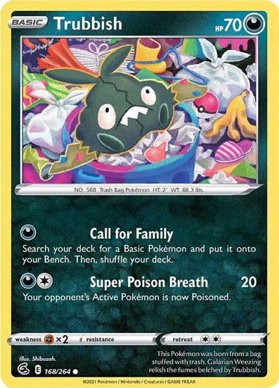 Trubbish 168/264 — Fusion Strike