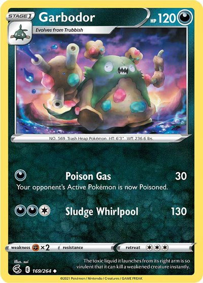 Garbodor 169/264 — Fusion Strike