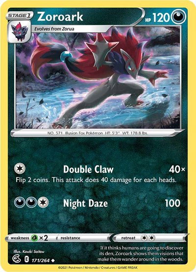Zoroark 171/264 — Fusion Strike