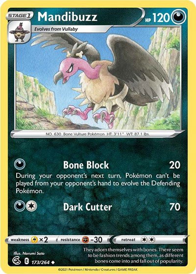 Mandibuzz 173/264 — Fusion Strike